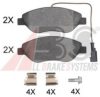 A.B.S. 37818 OE Brake Pad Set, disc brake